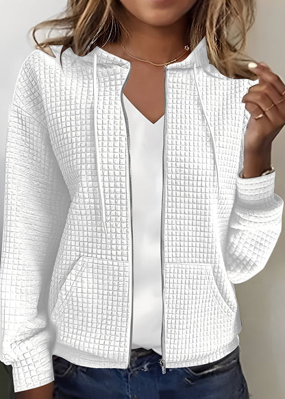 Katherine - Modischer Cardigan mit Kapuze und Taschen für Frauen