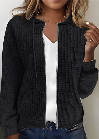 Katherine - Modischer Cardigan mit Kapuze und Taschen für Frauen