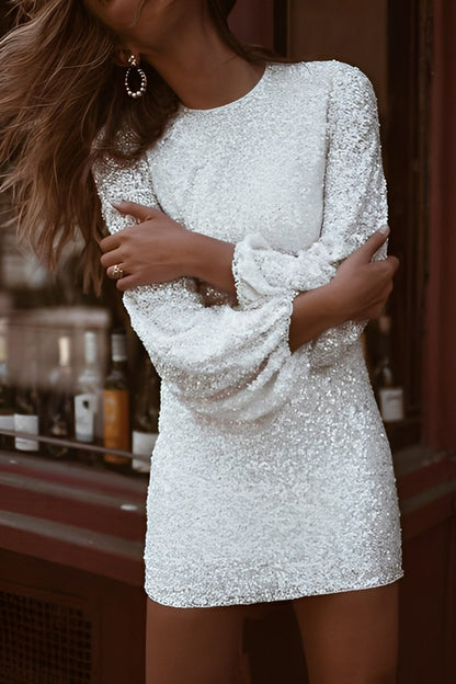 Cheyanne - Elegantes, glitzerndes enges Damenkleid
