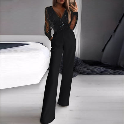 Morgana - Damenoverall mit weitem Bein und schicker Optik