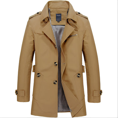 Kolton - Schicker Windjacken-Trenchcoat für Männer
