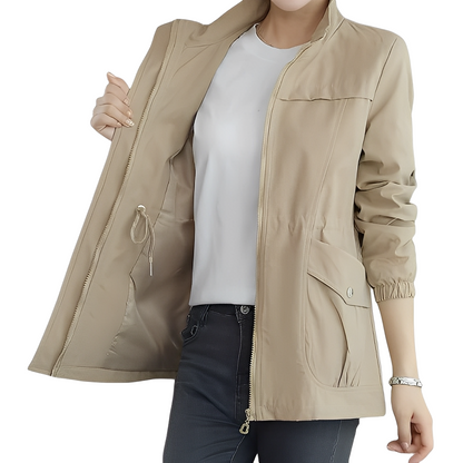 Gwenda - Modische Damenjacke mit einstellbarer Taille