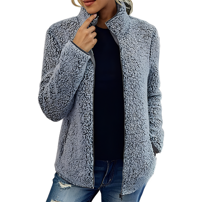 Larissa - Stilvolle, warme Damen-Fleecejacke