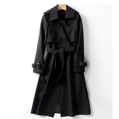 Tiffani - Moderner langer Damenmantel