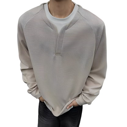 Dayton - Moderner, eleganter Herrenpullover mit Waffelmuster