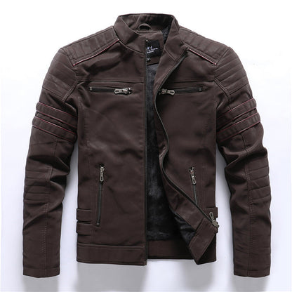 Bastian – Bikerjacke mit Reißverschluss