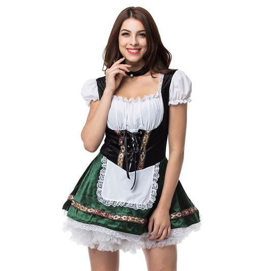 Delphia - Trendiges kurzes Damen-Dirndl für das Oktoberfest