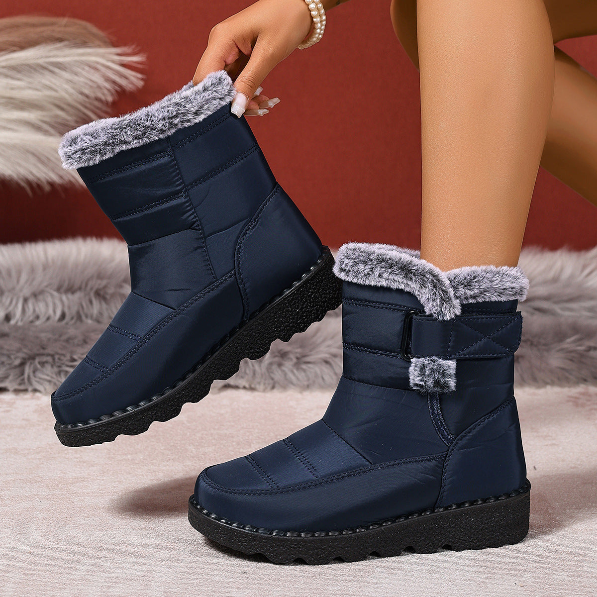 Denise - Gemütliche, wasserfeste Winterstiefel für Damen