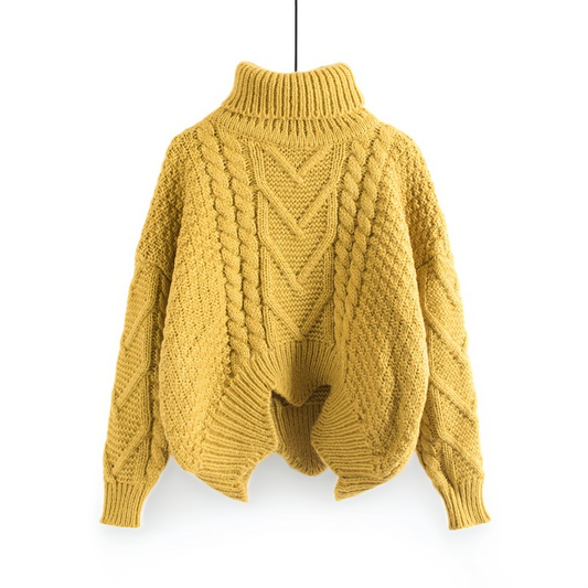 Catrina - Gemütlicher, warmer Damen-Rollkragenpulli