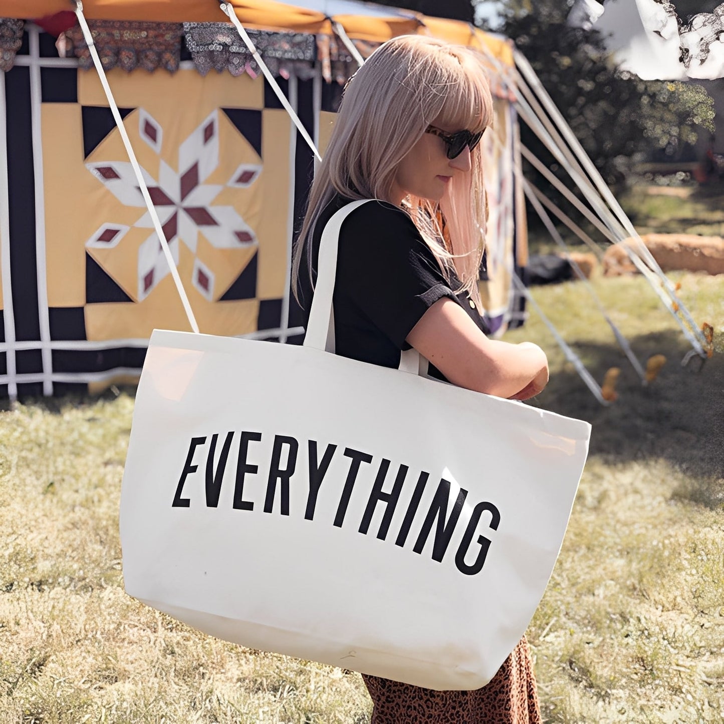 Rowena - Ökofreundliche Damen-Handtasche mit Bild