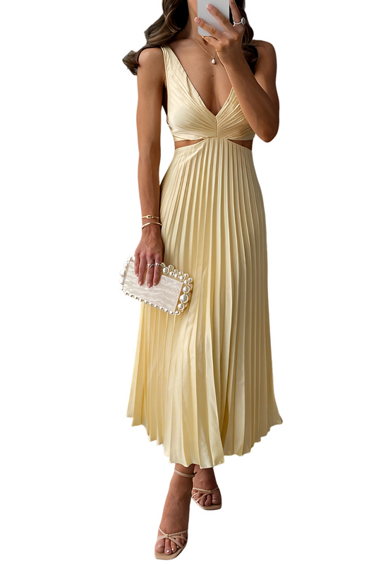 Kesley – Elegantes Plisseekleid mit Stil