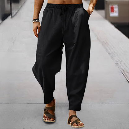 Jaxson - Leichte Leinen-Strandshorts für Herren