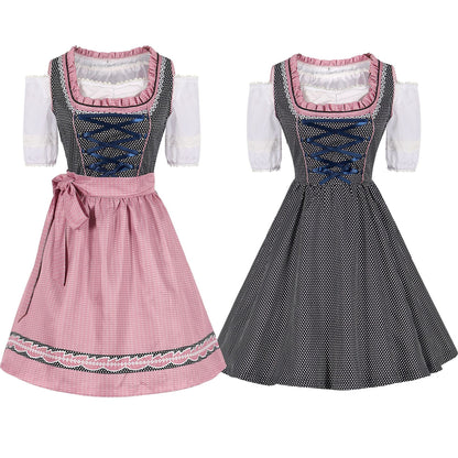 Velda - Klassisches Oktoberfestkleid mit Trägern für Frauen