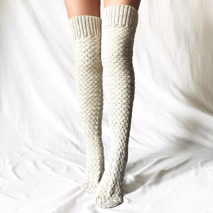Madeline - Warme Overknee-Socken für Frauen
