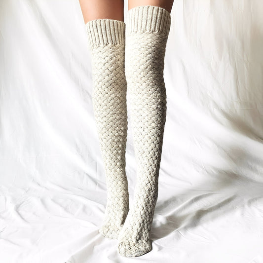 Madeline - Warme Overknee-Socken für Frauen