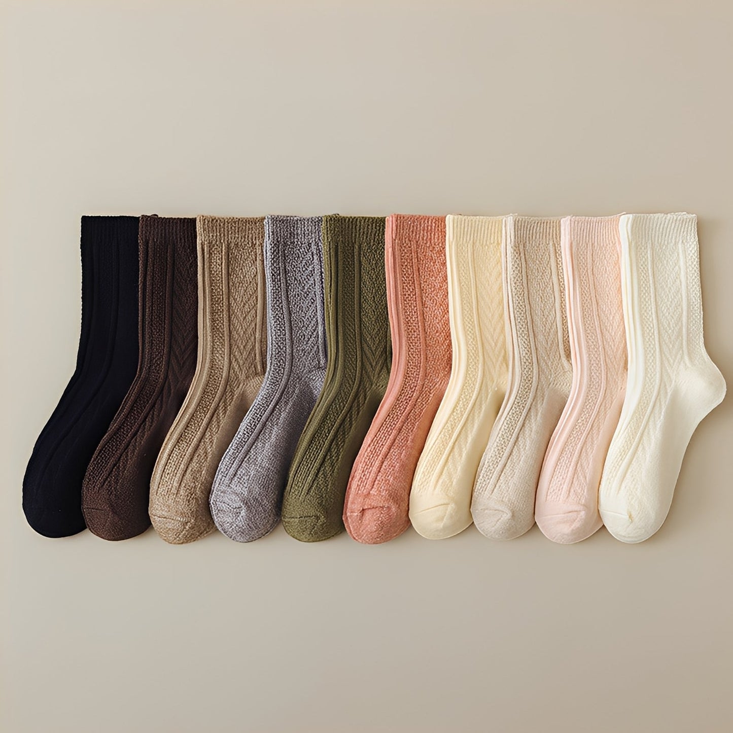 Marcelyn - Elegante, dicke und warme Wollsocken für Damen