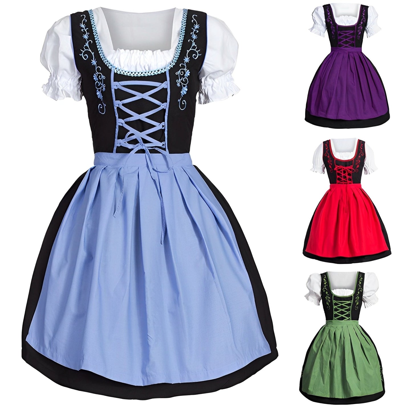 Tiffani - Weit geschnittenes Dirndl für Frauen zum Oktoberfest