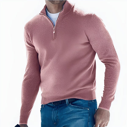Fredric - Kuscheliger Herrenpullover mit Zipper