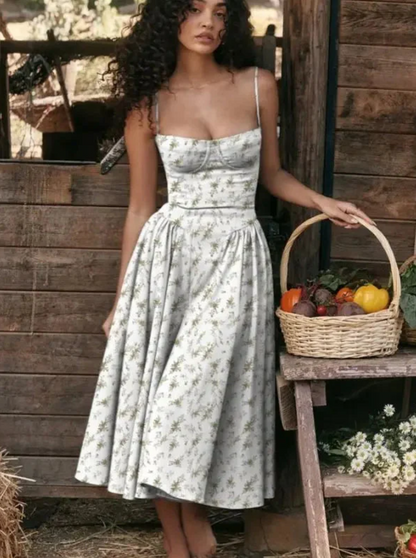 Chloe – Sommerkleid mit V-Kragen für Damen