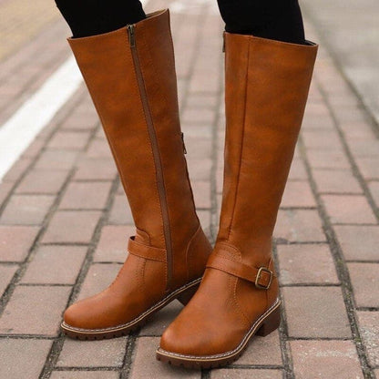 Marly - Bequeme Damenstiefeletten mit Zierschnalle