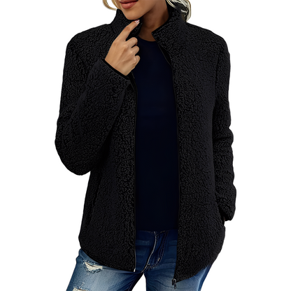 Larissa - Stilvolle, warme Damen-Fleecejacke