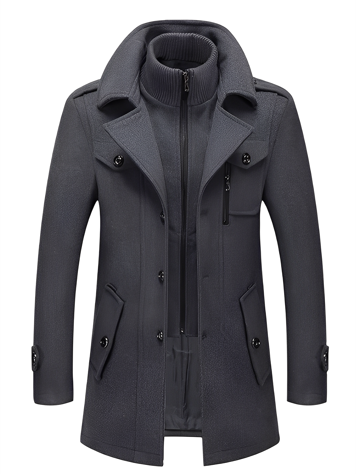 Philip - Stilvoller Herren-Trenchcoat mit Taschen