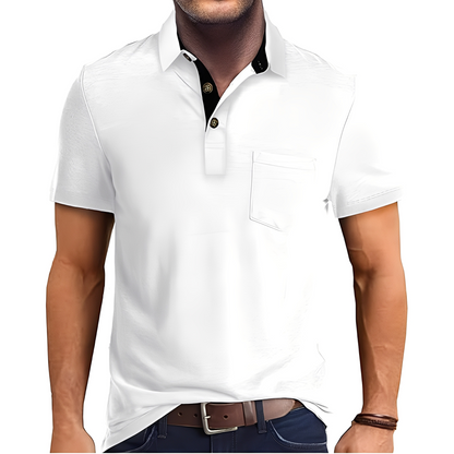 Abner - Klassisches Herren-Poloshirt mit kurzen Ärmeln