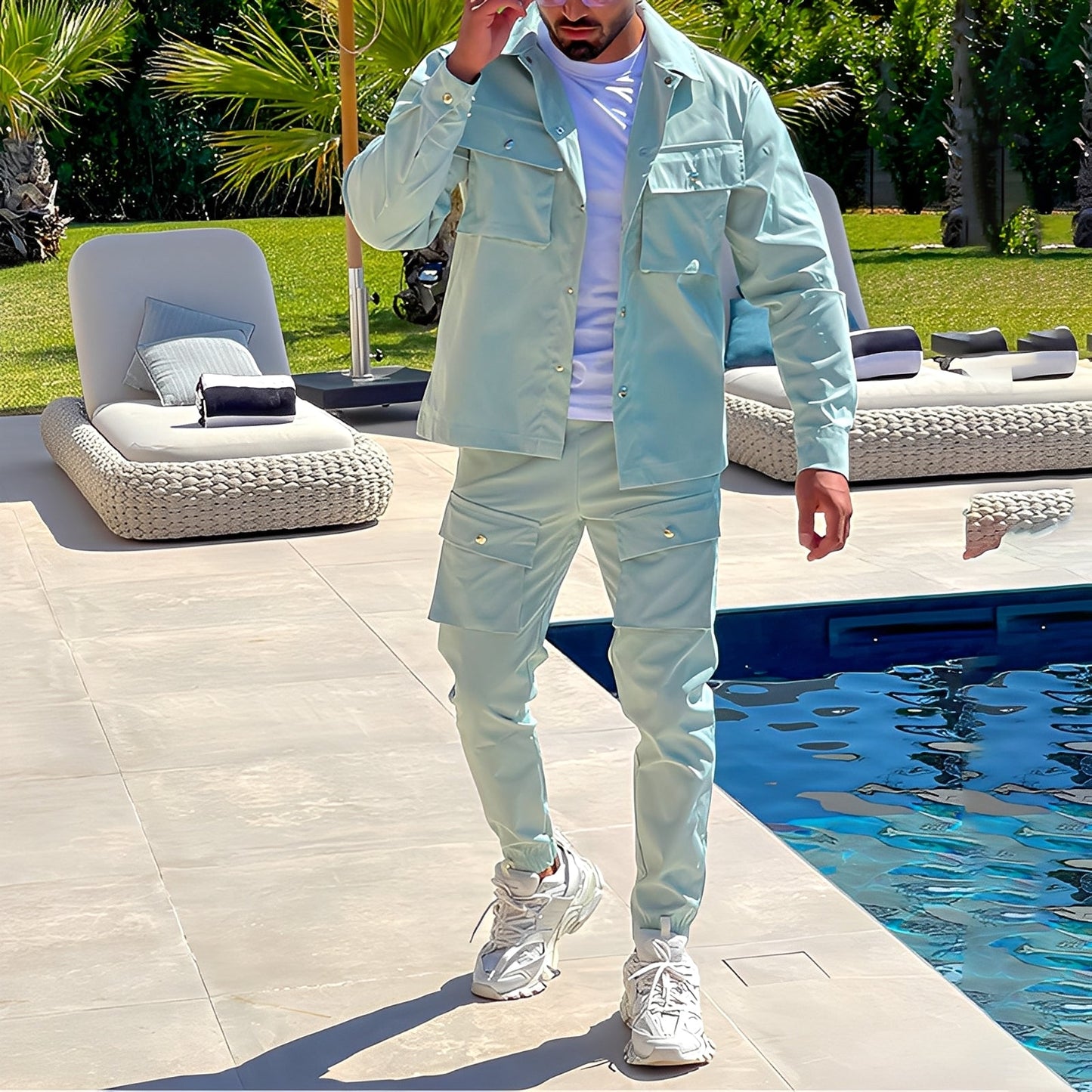 Neville - Elegantes Cargo-Set für Herren