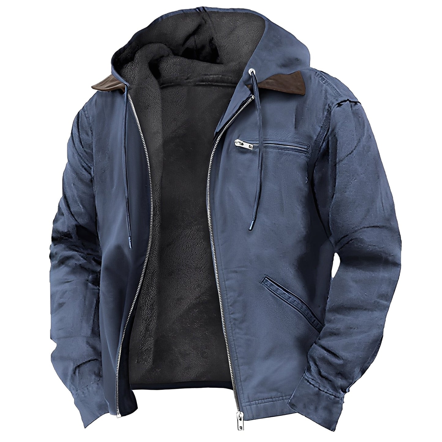 Adrian - Warme Herren-Outdoorjacke mit Kapuze