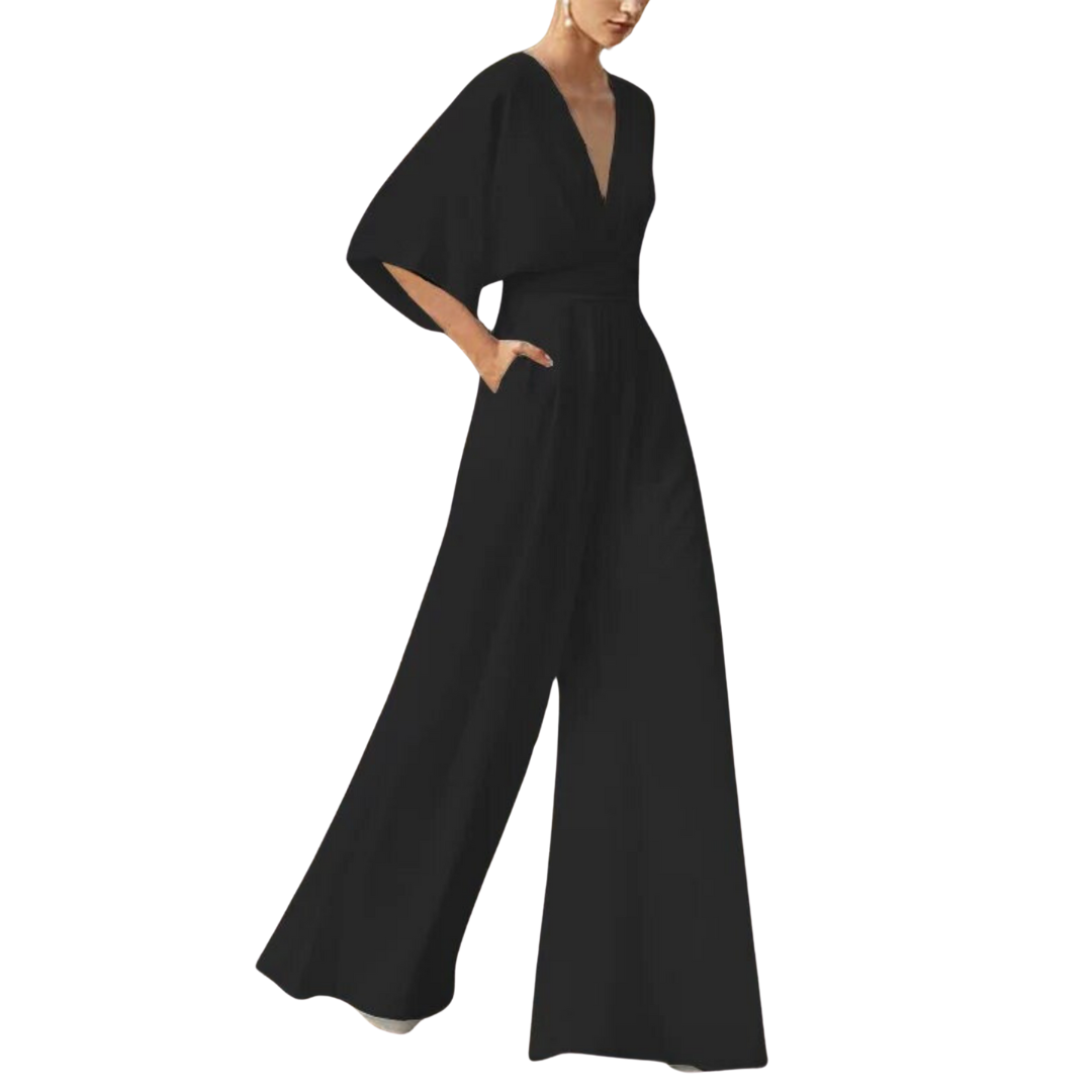Melanie - Entspannter Jumpsuit mit weitem Bein