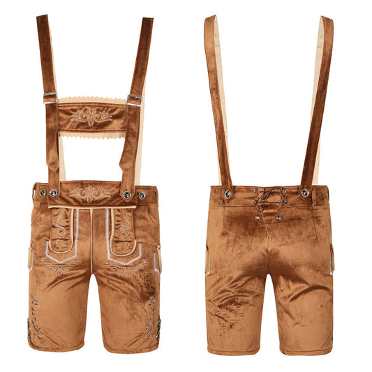 Jemima - Unisex-Hose mit Trägern für das Oktoberfest