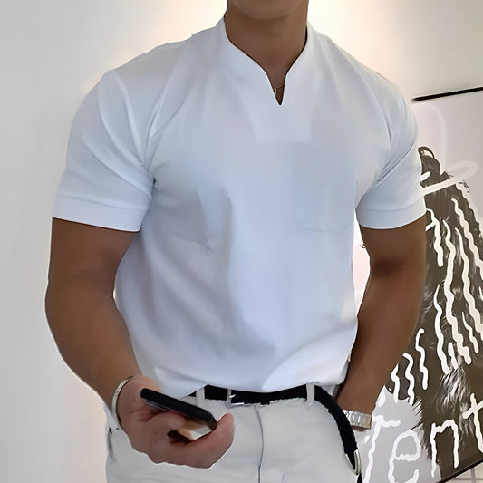 Dylan - Enges, kurzes Herrenhemd für Business