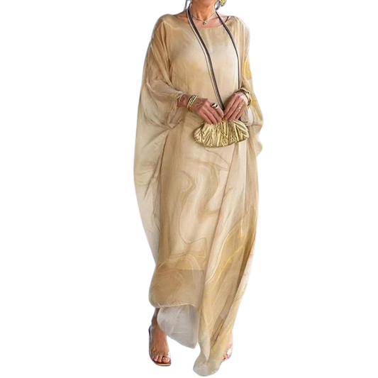 Aurora – Elegantes Seidenkleid aus zartem Chiffon