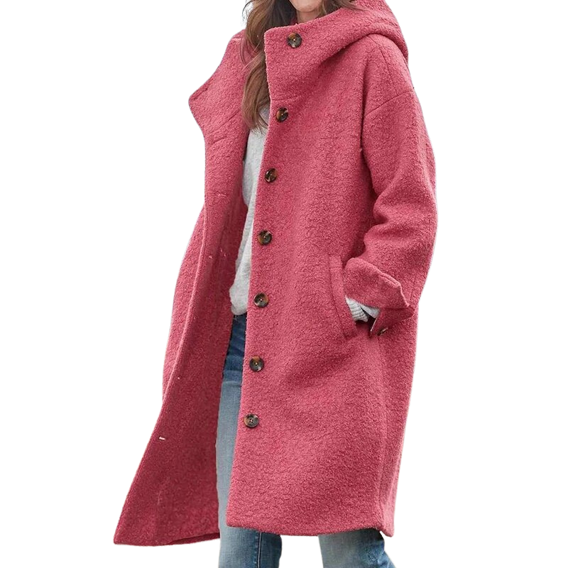 Clara - Windbreaker-Kapuzenjacke mit Taschen