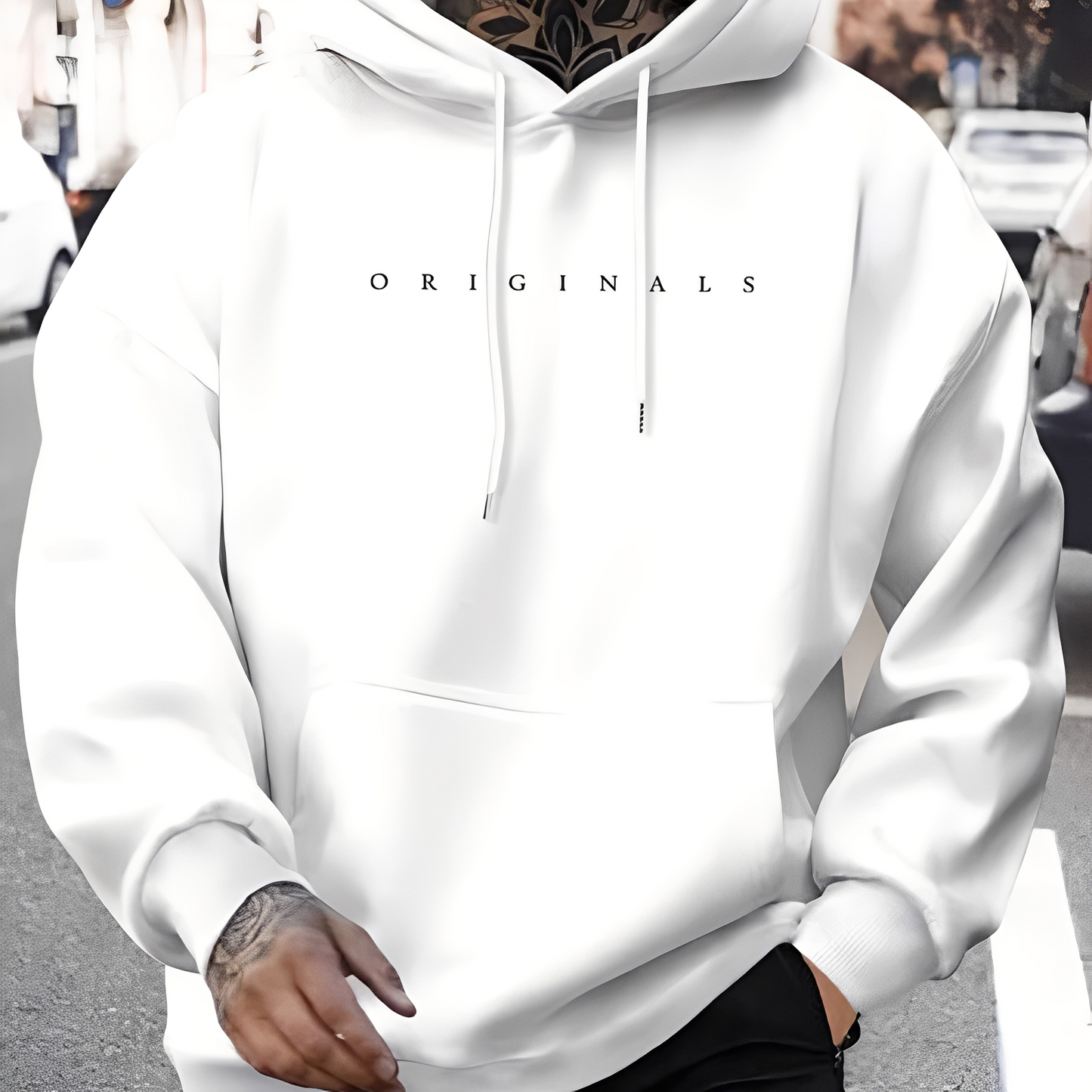 Jepson - Schicker weiter Herrenpullover