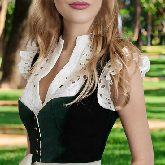 Colleen - Offene Oktoberfest-Dirndlbluse für Frauen