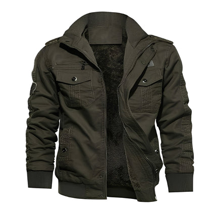 Gary - Stylische Herren-Fleecejacke mit Taschen