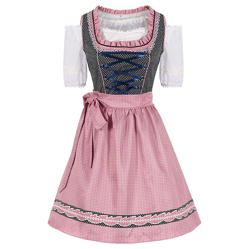 Velda - Klassisches Oktoberfestkleid mit Trägern für Frauen