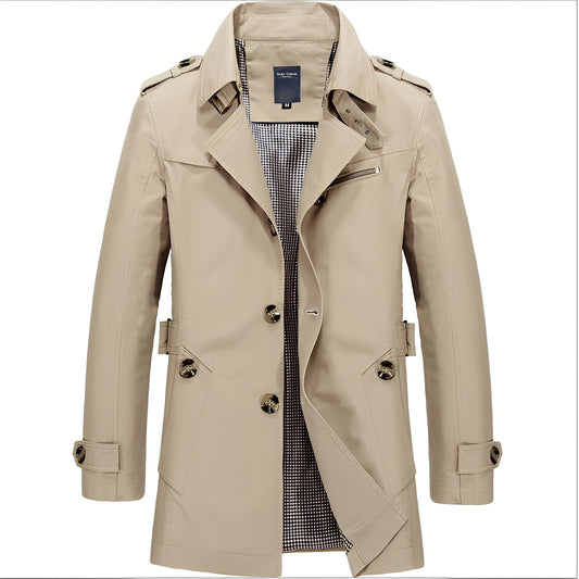 Kolton - Schicker Windjacken-Trenchcoat für Männer