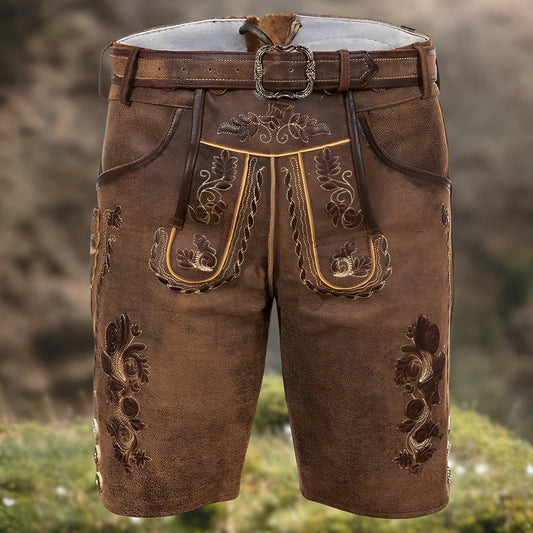 Jeffery - Spezielle Lederhose für Herren zum Oktoberfest
