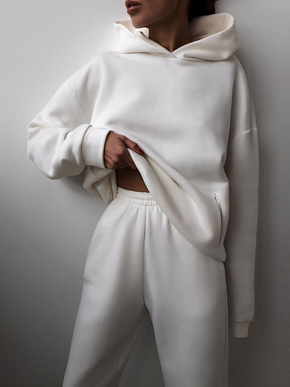 Jasmine - Komfortables Damen Jogging-Set mit Kapuze