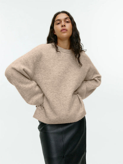 Caelie - Bequemer, dicker Kaschmirpullover für Damen