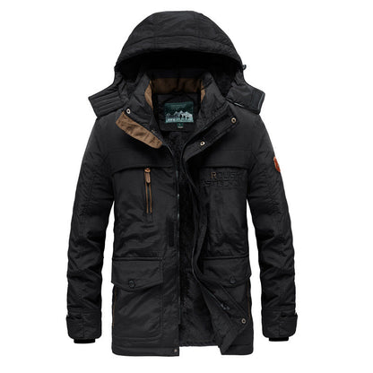 Lenard - Universelle, dick gepolsterte Herrenjacke