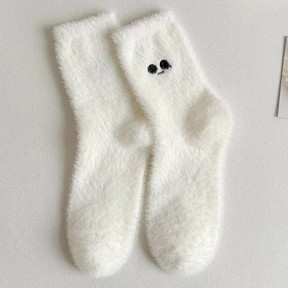 Catherina - Charmante, mittellange Kuschelsocken für Damen