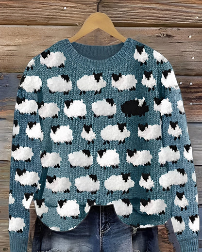 Shannah - Gemütlicher Strickpullover mit schickem Muster für Damen