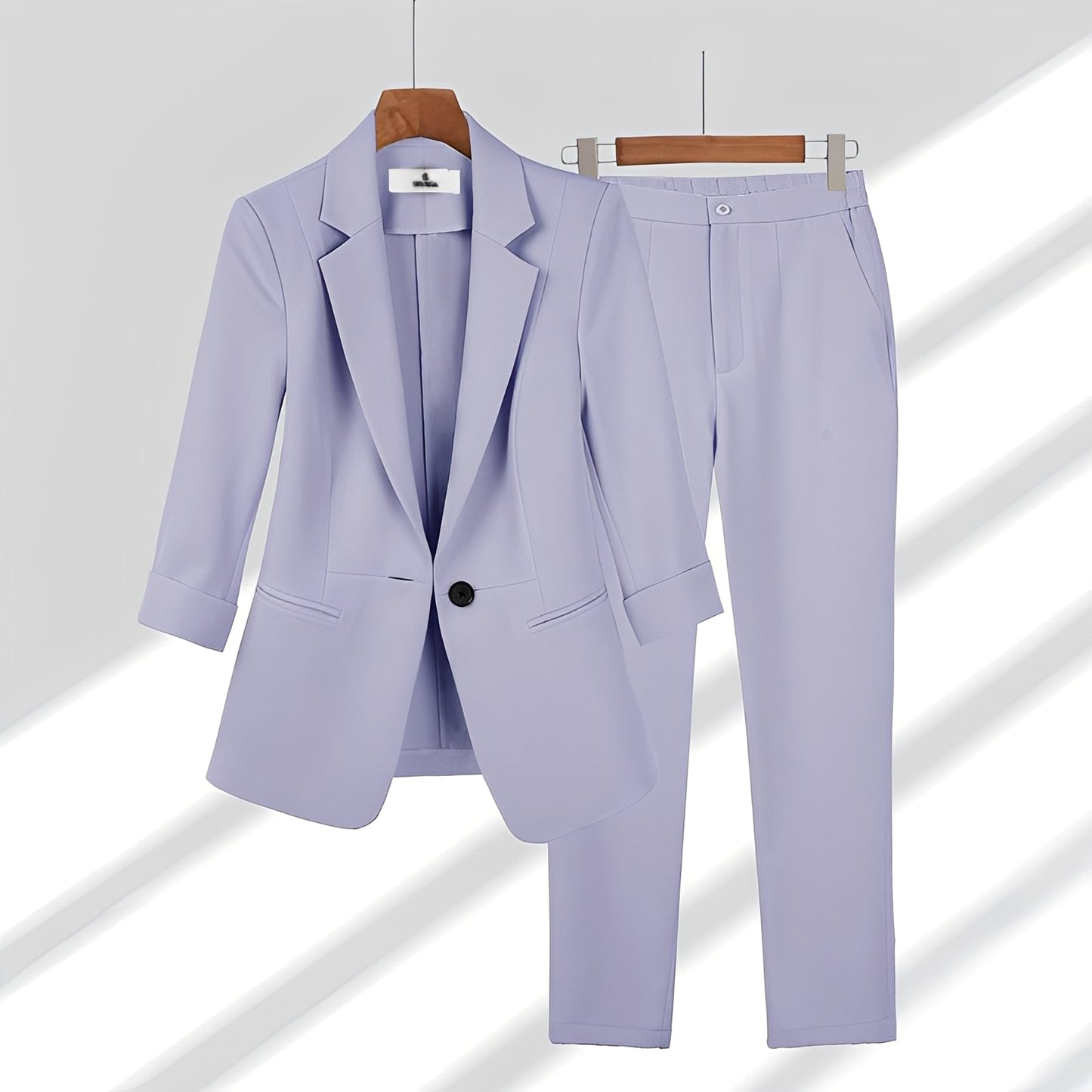 Elouise - Weit geschnittenes, elegantes Damen Blazer- und Hosen-Set
