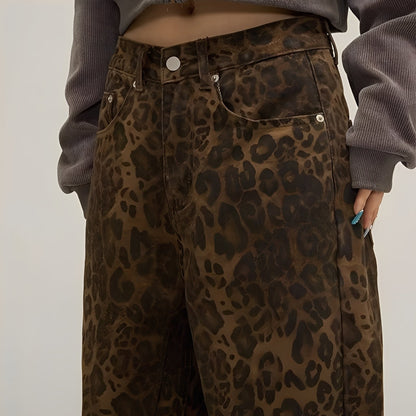 Felecia - Modische, bedruckte lässige Damenjeans
