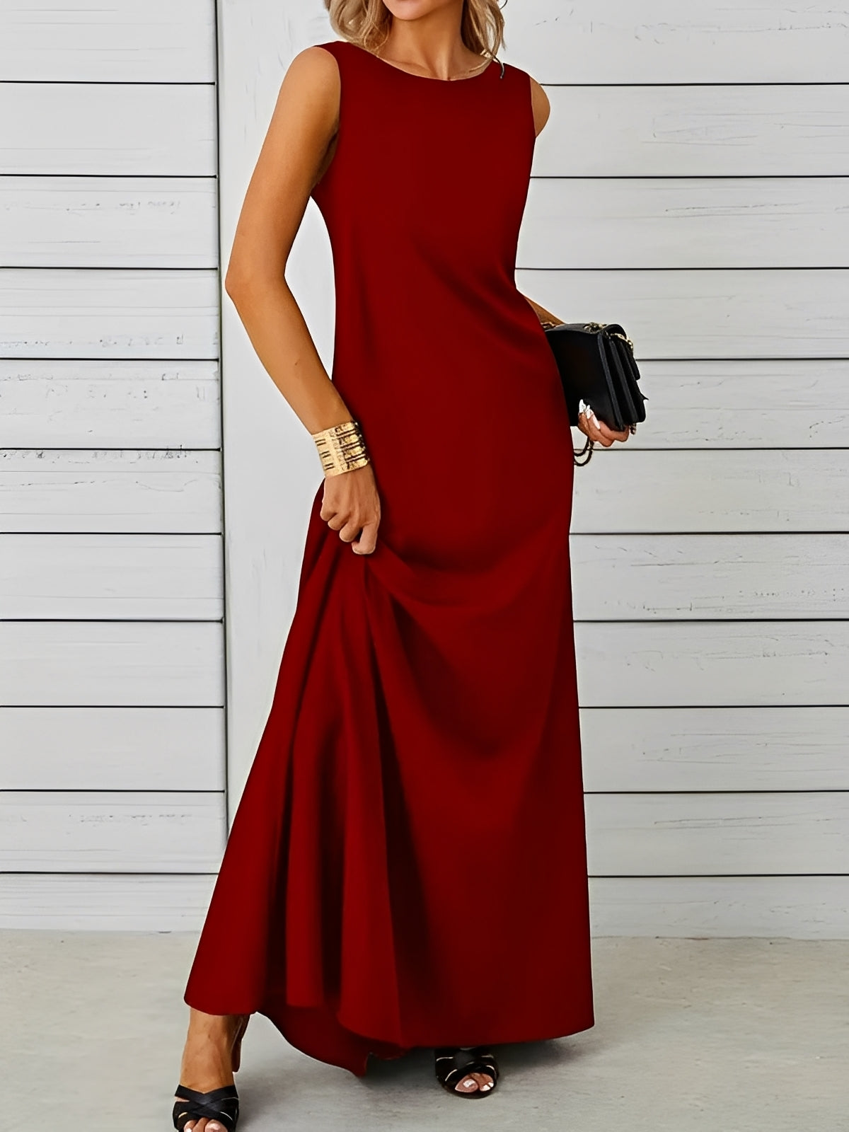 Saranna - Schickes langes Frauenkleid