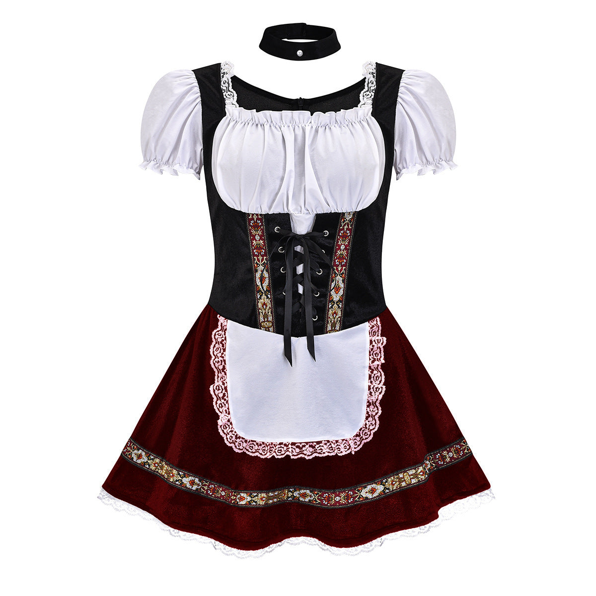 Delphia - Trendiges kurzes Damen-Dirndl für das Oktoberfest