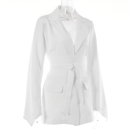 Malvina - Damenjacke mit Gürtel